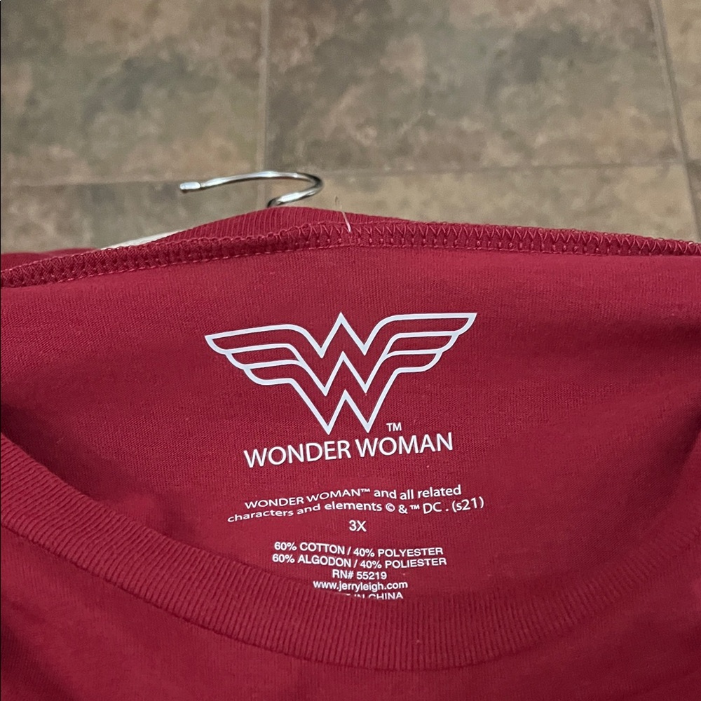 Dark Red Short Sleeve Tee - Picture 8 of 8